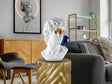 Busto decorativo Schuller David blanco y oro 408073