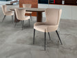 Silla Schuller Telma negro y beige 53x83cm 408530