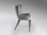 Silla Schuller Telma negro y gris 53x83cm vista 1