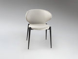 Silla Schuller Alize negro y blanco 56x75cm 408639 - ambiente