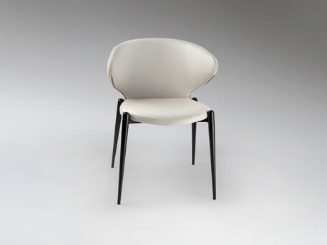 Silla Schuller Alize negro y blanco 56x75cm 408639 - ambiente