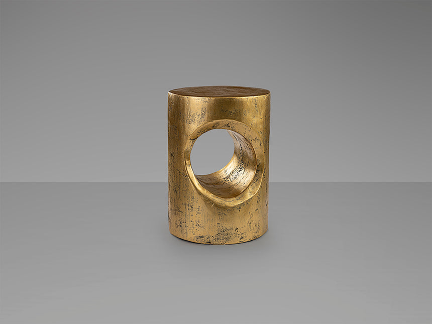 Mesa auxiliar Schuller Hole oro 409018