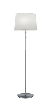 Lámpara de pie Trio Lyon 3 luces níquel mate 180cm 409100307