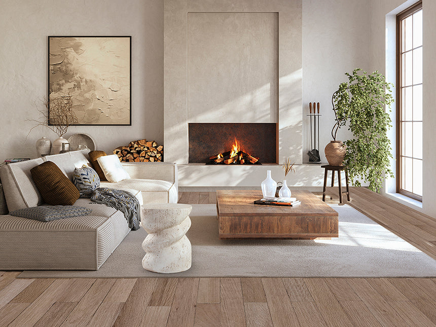 Mesa auxiliar Schuller Salomon blanco 48cm 409230