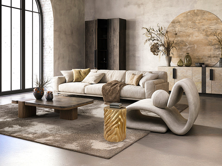 Mesa auxiliar Schuller Torsa oro 409346