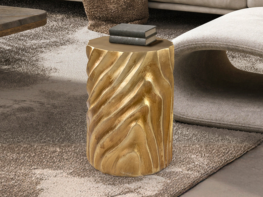 Mesa auxiliar Schuller Torsa oro 409346