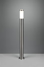 Baliza de exterior Trio Trioto LED níquel mate 3000K IP44 80cm 409760107