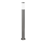 Baliza de exterior Trio Trioto LED níquel mate 3000K IP44 80cm 409760107