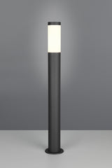 Baliza de exterior Trio Trioto LED negro mate 2700K IP44 80cm 409760132