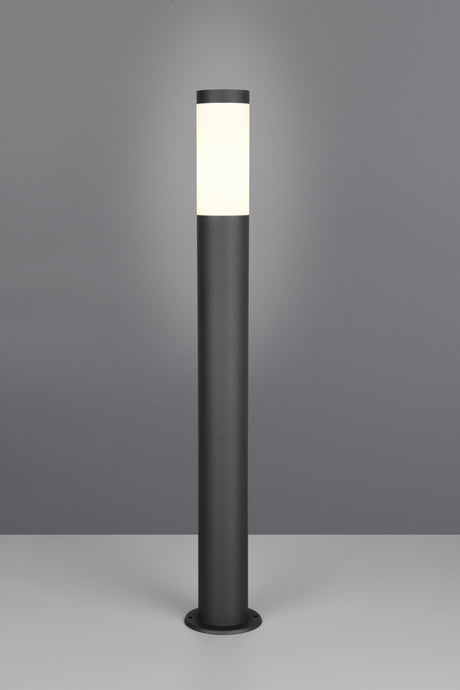 Baliza de exterior Trio Trioto LED negro mate 2700K IP44 80cm 409760132