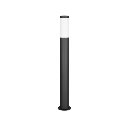 Baliza de exterior Trio Trioto LED negro mate 2700K IP44 80cm 409760132