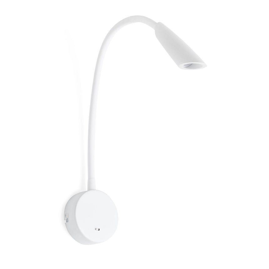 Faro BOKEN Lámpara aplique lector blanco 41031