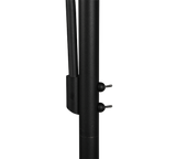 Lámpara de pie Trio Burton LED negro mate 2700K 174cm 411400232