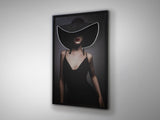 Cuadro con luz LED Schuller Pamela negro 80x120cm vista 4