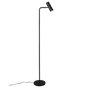 Lámpara de pie Trio Marley negro mate 151cm 412400132
