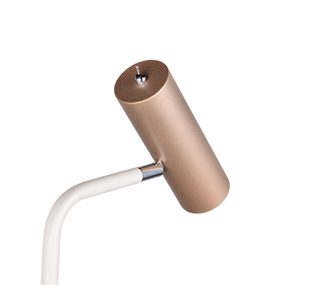 Lámpara de pie Trio Marley LED marrón café 3000K 151cm 412400165
