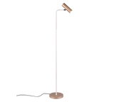 Lámpara de pie Trio Marley LED marrón café 3000K 151cm 412400165
