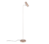 Lámpara de pie Trio Marley LED marrón café 3000K 151cm 412400165