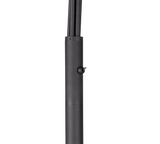Lámpara de pie Trio Marley LED negro mate 3000K 200cm 412400532