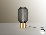 Lámpara de sobremesa Schuller Micrón LED oro y negro 3000K 24cm vista 3
