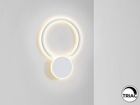 Lámpara aplique de pared Schuller Omnio LED blanco 3000K vista 2