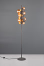 Lámpara de pie Trio Bubble LED antracita 3000K 155cm 417400742