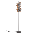 Lámpara de pie Trio Bubble LED antracita 3000K 155cm 417400742