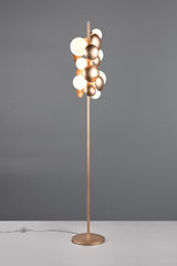 Lámpara de pie Trio Bubble LED gold-colored 3000K 155cm 417400779