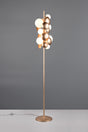 Lámpara de pie Trio Bubble LED gold-colored 3000K 155cm 417400779