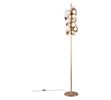 Lámpara de pie Trio Bubble LED gold-colored 3000K 155cm 417400779
