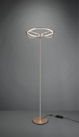 Trio Charivari Matte Bronze Metal LED Floor Lamp 421210108