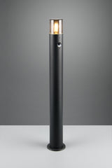 Baliza de exterior Trio Hoosic LED negro mate 2700K IP44 80cm 422260132
