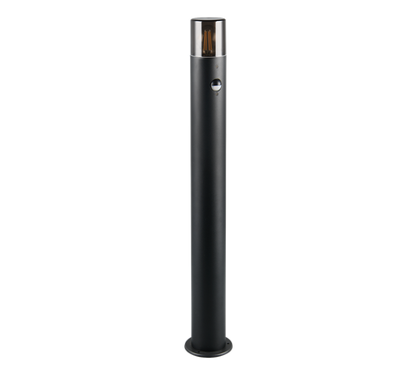 Baliza de exterior Trio Hoosic LED negro mate 2700K IP44 80cm 422260132