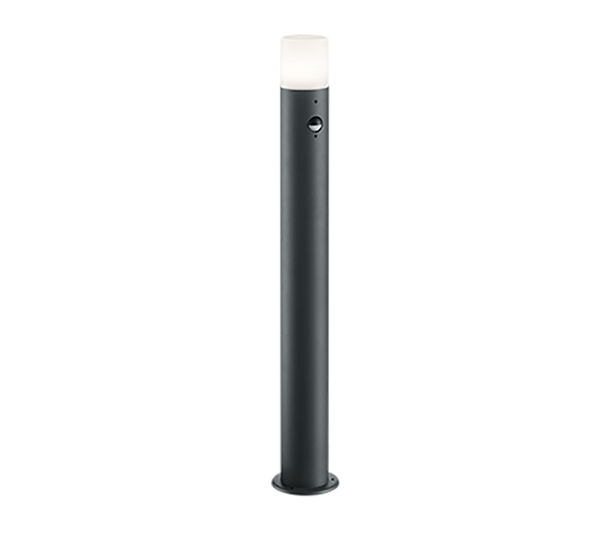 Baliza de exterior Trio Hoosic antracita con sensor movimiento IP44 80cm 4