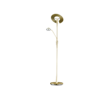 Trio Quebec Lámpara de pie LED de metal bronce mate 422710308