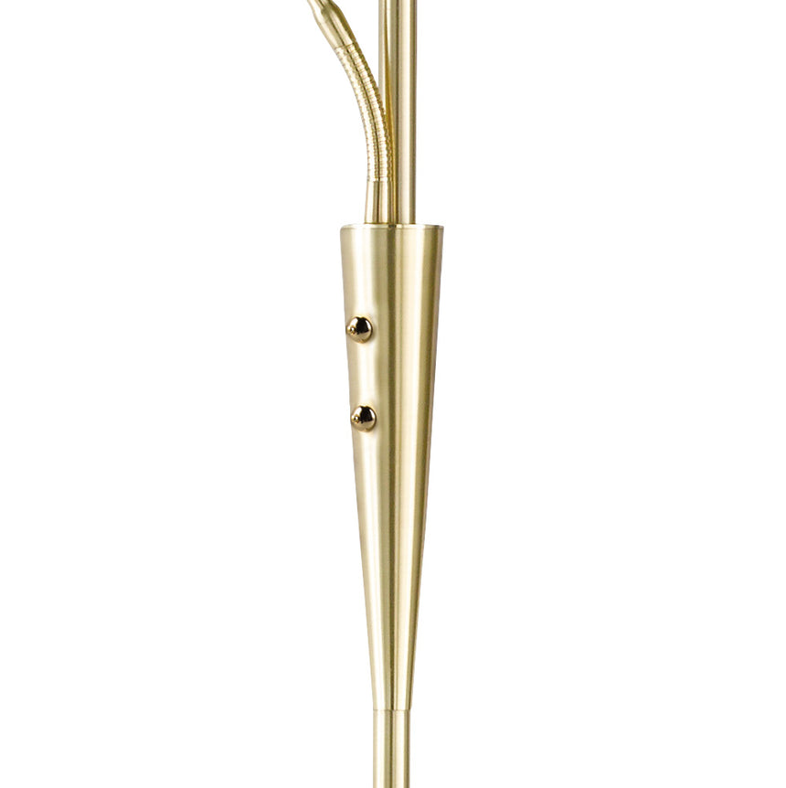 Trio Quebec Lámpara de pie LED de metal bronce mate 422710308