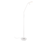 Lámpara de pie Trio Monza LED blanco mate 145cm 423310131 - vista 2