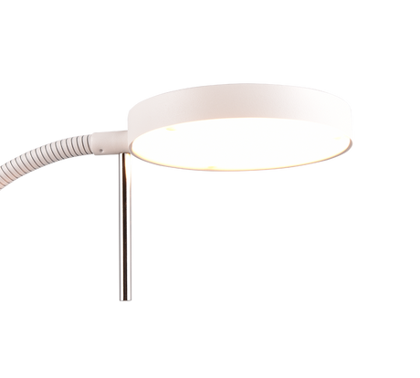 Lámpara de pie Trio Monza LED blanco mate 145cm 423310131 - vista 3