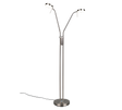 Lámpara de pie Trio Monza LED níquel mate 160cm 423310207