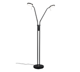 Lámpara de pie Trio Monza LED negro mate 160cm 423310232