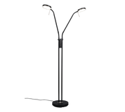 Lámpara de pie Trio Monza LED negro mate 160cm 423310232