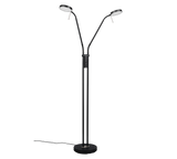 Lámpara de pie Trio Monza LED negro mate 160cm 423310232