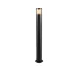 Baliza de exterior Trio Hoosic negro mate IP44 80cm 424060132