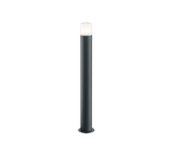 Lámpara de pie de exterior Trio Hoosic antracita IP44 80cm 4