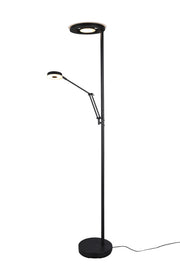 Lámpara de pie Trio Barrie LED negro mate 181cm 424210332