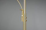 Trio GRANBY Lámpara de pie bronce mate dorado TRIO424310208