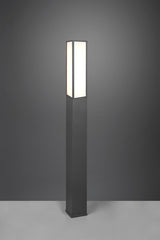Trio Fuerte Baliza LED de aluminio antracita 426260142