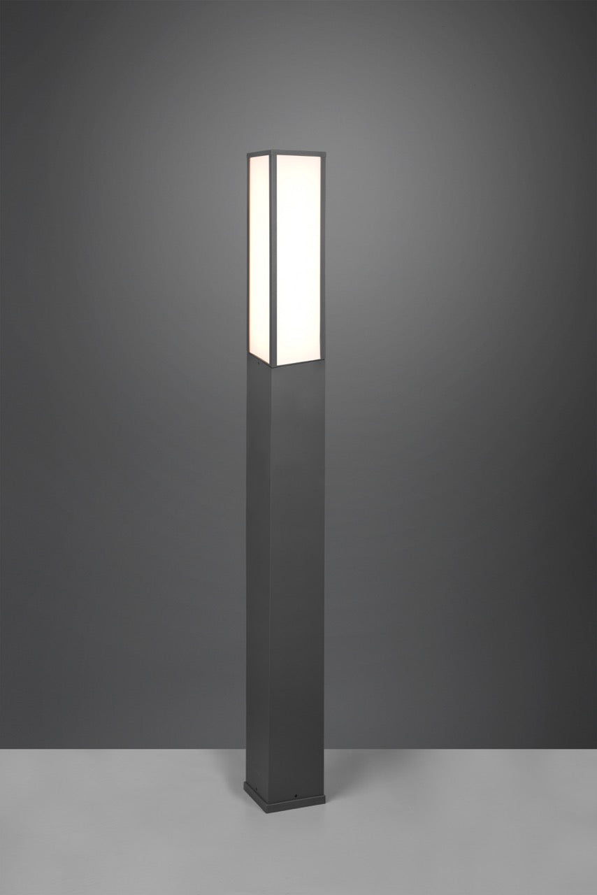 Trio Fuerte Baliza LED de aluminio antracita 426260142