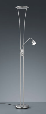 Trio Arizona Matte Nickel Metal LED Floor Lamp 426410207