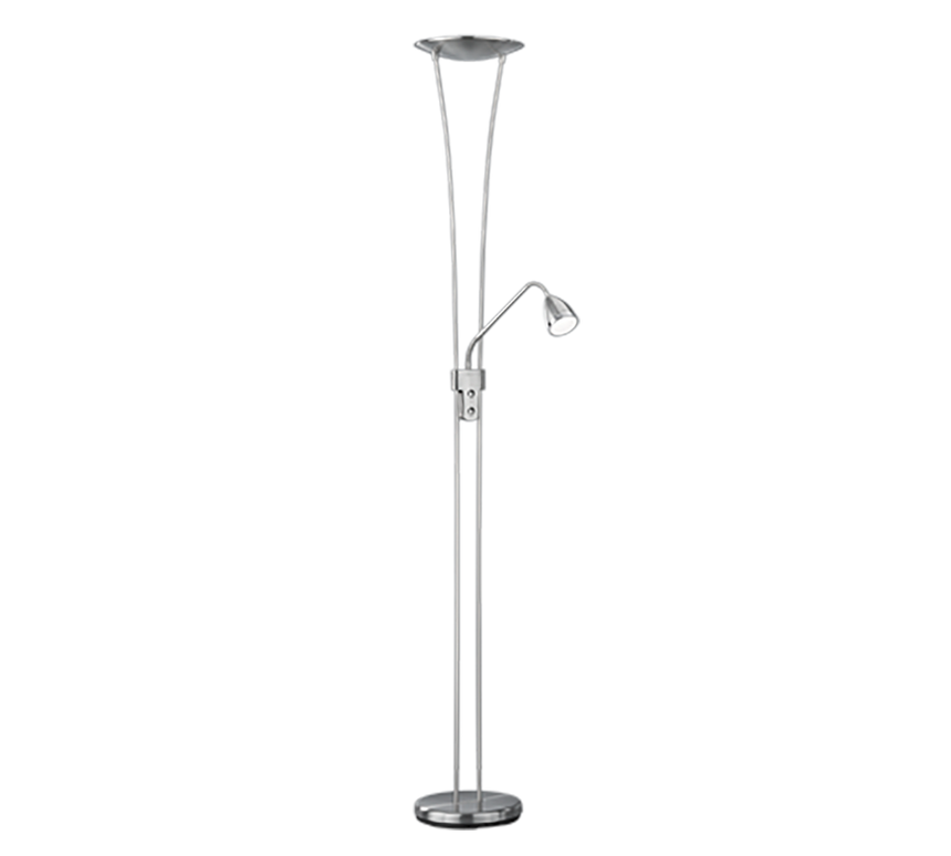 Trio Arizona Matte Nickel Metal LED Floor Lamp 426410207